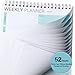 Weekly Planner Notepad,Spiral To Do List Undated Planning Pad, Weekly Organizer for Students, Weekly Agenda for Work & Daily Life, 52 Sheets, 6.5 x 9.8 in (Green)