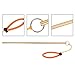 Tbest Lobster Tickle Stick,Scuba Diving Pointer Diving Aluminum Alloy Tickle Pointer Stick with Measurement & Lanyard for Diving(Golden)
