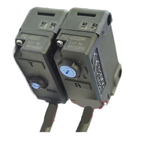 PZ-G52P sensor fotoeléctrico para solucionar fallos de lectura en cintas transportadoras industriales
