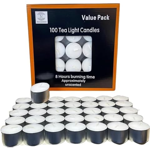 Requisite Needs 8 Hour Burn Tea Light Candles Cover