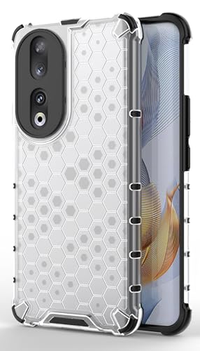 Image of Glasgow Back Case Cover Compatible with [ Honor 90 5G ] (Stylish Design) - Transparent