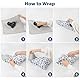 Walking Way Magic Protective Wrap Selbstklebe-Etui Kit Kratzfest Staubdicht Waschbar Tuch für Kameras Objektiv Elektronische und kosmetische Produkte(Electronic, 25 * 25cm)