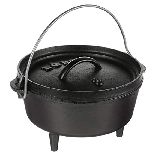 Lodge Camp Dutch Oven, 2 Qt
