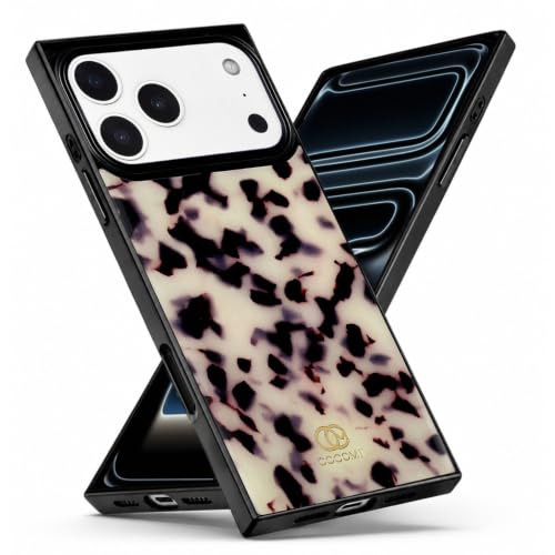 Image of COCOMII Rectangle for iPhone 18 Pro Max /17 Pro Max Case, Ivory Tortoise