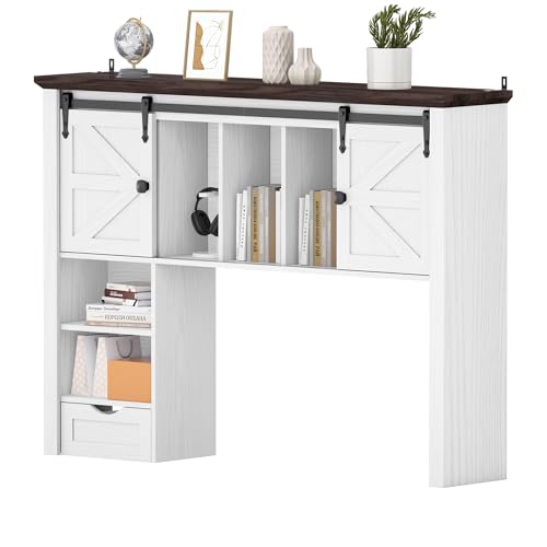 Image of Large Desktop Bookshelf, 47.2''W Desk Shelf