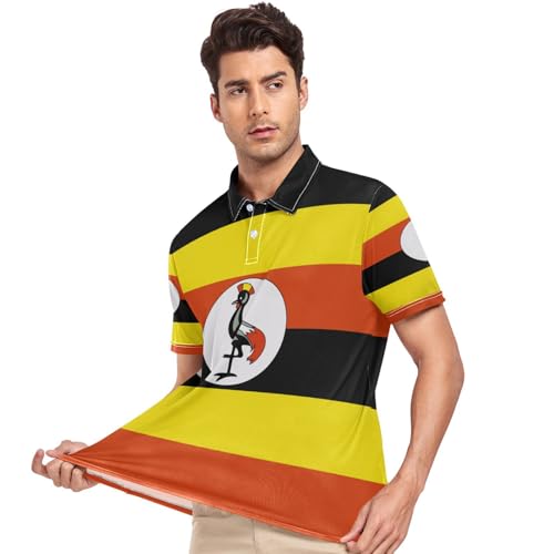 Polo GuoChe pour homme taille S idéal pour le golf et le tennis estival