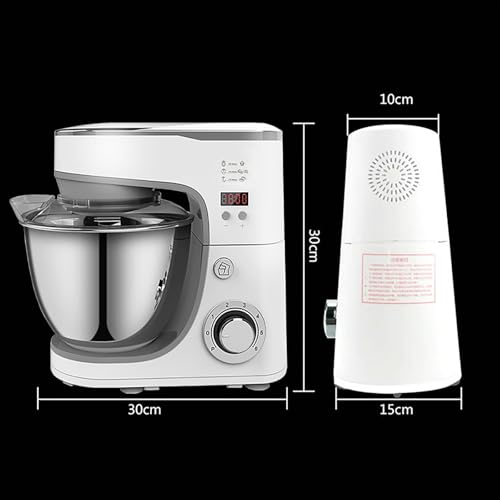 Stand Mixer,Dough Maker,Mixers For Baking,Cake Mixer,Food Mixer,Stand Mixers For Baking,Kitchen Mixers,Baking Mixer,Bread Mixer,With Stainless Steel Bowl, Dough Hook, Egg Beater, Stirring Paddle - Image 2