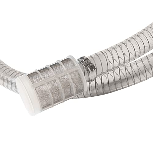 Amazoncommercial Heavy Duty Diesel Fuel Box Transfer Pump Kit Portable 10Gpm/40Lpm Electric Self-Priming Dc 12V Includes Alligator Clamps, Aluminum Manual Nozzle, Delivery & Suction Hose W/Filter #TOP2