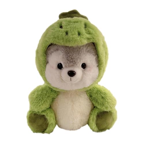 Generico Peluche para perros Husky – Suave y tierna muñeca Husky transformable en peluche – Perro de para los amantes de los perros de