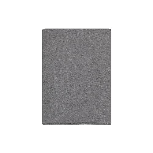 Image of Hudson Baby Unisex Baby Cotton Poly Flannel Burp Cloths Bundle, Farm Friends Grey, One Size