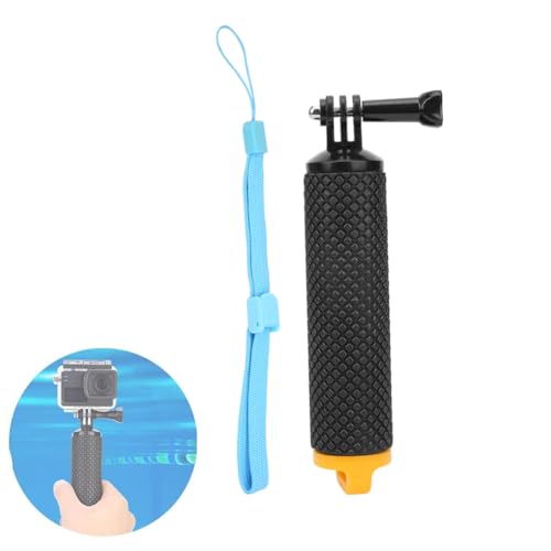 Bastone Galleggiante Da Immersione Impugnatura Impermeabile per Selfie Stick Monopiede per Osmo Action per Gopro 9Giallo