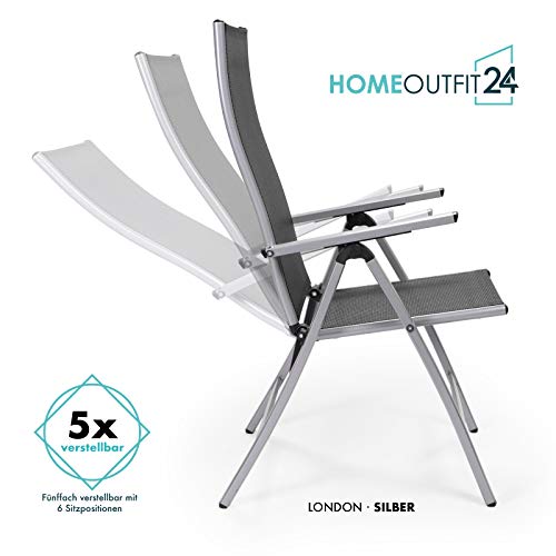 Homeoutfit24 London - Sedia da Giardino con