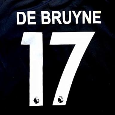 Amazon Co Jp 子供用 マンチェスターシティ De Bruyne 17 デブライネ 黒 ゲームシャツ パンツ付 S ファッション