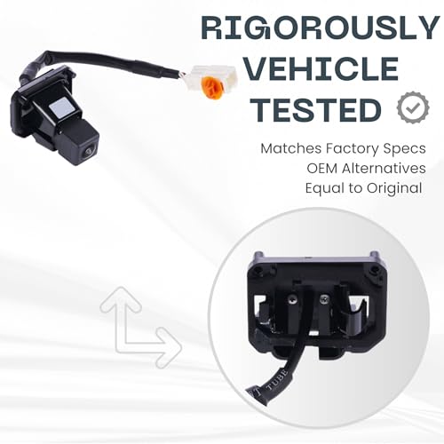 Image of Backup Camera Replaces for 2015 2016 Honda CR-V EX, EX-L, SE, Touring Model OE Part # 39530T0AA21 | 39530-T0A-A21
