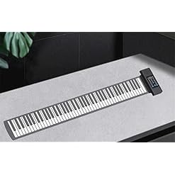 Clavier MIDI en silicone 88 touches pour adulte - Orgue électronique - Pour débutant - Piano à main – Image 2