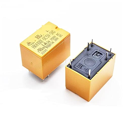 Relais HK4100F-DC5V-SHG 6PIN 3A : lot de 5 pièces pour circuits imprimés