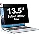 Magnetischer Blickschutzfilter für 13,5 Zoll Microsoft Surface Laptop 4/3/2, Abnehmbare Anti Glare Blaulicht 13,5 Sichtschutzfolie, Anti-Spy Blickschutzfolie Privacy Screen Protector