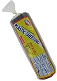 Warp Brothers SP-4CH10-B 4 Mil Carry Home Coverall Black Plastic Sheeting, 10-Foot by 25-Foot