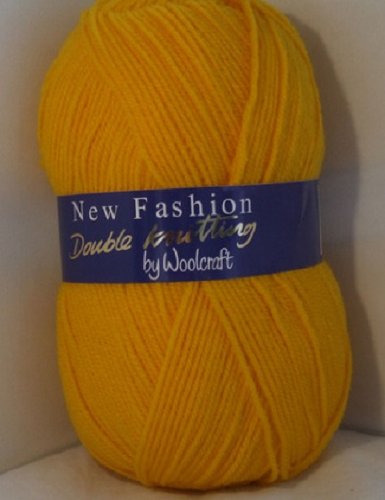DK Double Knitting Wool/Yarn 100g 40 Colours (Inca 318 (Yellow Family)