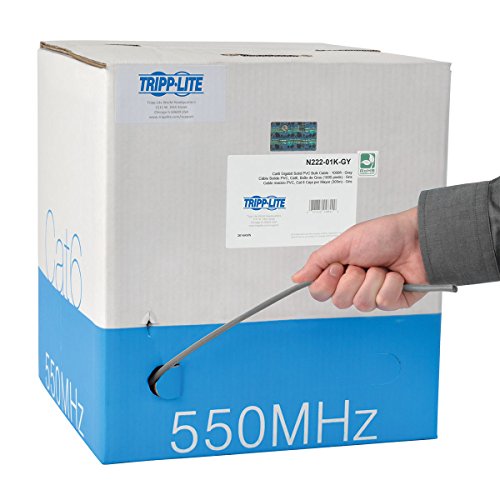 Tripp Lite Cable Cat6 Gigabit PVC 1000 pies miniatura 2