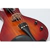 Vetimobato 16 inch Electric Viola Full Size Solid Wood Ebony Accessories with Viola Case & Bow & AUX cable & Headphone (4 String 16 inch Viola)