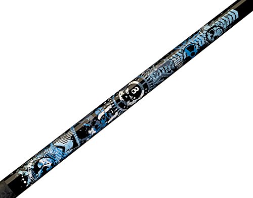 Taco de billar Player Live Hard Play Hard MZ Blue/White/Black miniatura 2