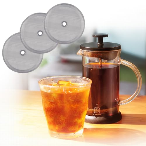 Rukinovi Z80GHGLQ-01 6 Pieces 4 Inch French Press Filter thumb #3
