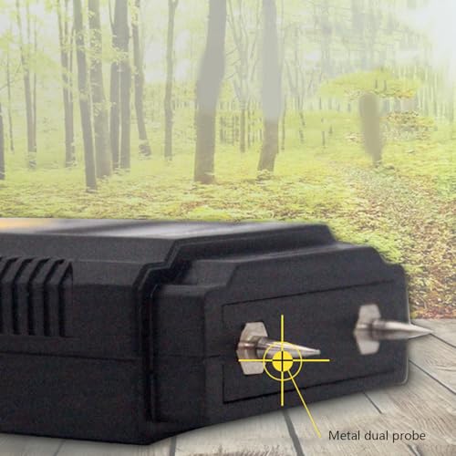 Compteur de bois numérique portable avec double unité de mesure