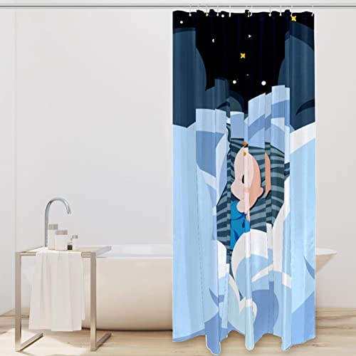 Rideau de douche Baby Angel étanche et résistant à l'eau