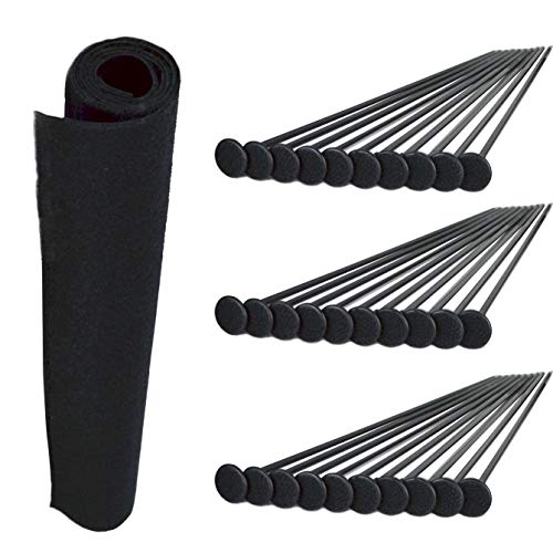 Gun Storage Solutions Rifle Rods Starter Kit with Shelf...