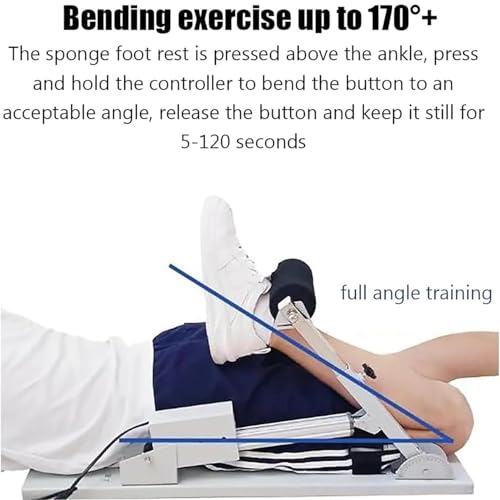 Dispositivo eléctrico ajustable para rehabilitación de rodilla miniatura 5