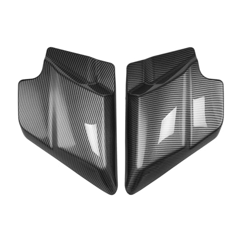 Panneaux latéraux carbone pour faire du road trip en moto Glide look personnalisé unique
