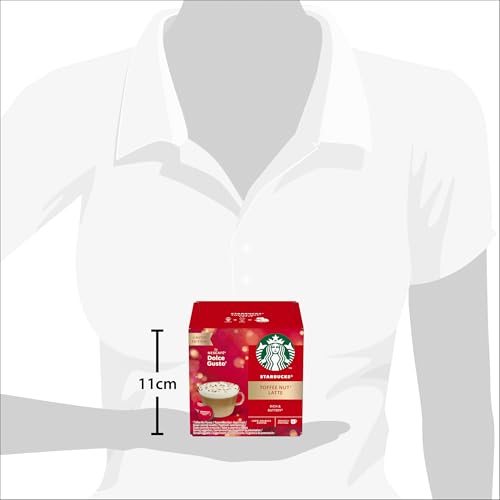 STARBUCKS Seasonal Probierset, White Cup Variety Pack by Nescafé Dolce Gusto Kaffeekapseln 6 x 12 (72 Kapseln) - Exklusiv bei Amazon