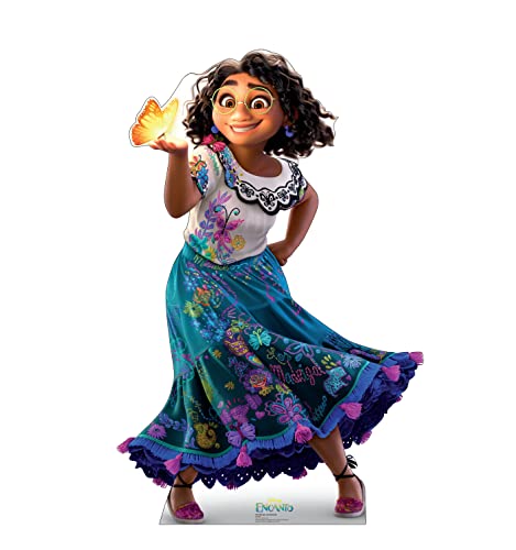 Cardboard People Mirabel with Butterfly Life Size Cardboard Cutout Standup - Disney's Encanto (2021 Film)