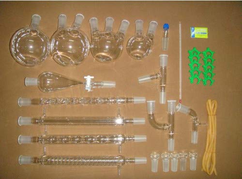 Kit de verrerie de laboratoire 24/40 Gowe pour chimie avancée
