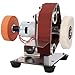Mini Electric Belt-Sander Knife-Sharpener Sanding Machine 96W, Small Bench Grinder Kit 7 Speed Adjustable Power Polisher DIY Polishing Grinding Tool, Handcraft Jewelry