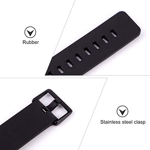 Pulseira de relógio UKCOCO compatível com Fitbit Inspire HR/ACE2 – Pulseira de reposição de silicone
