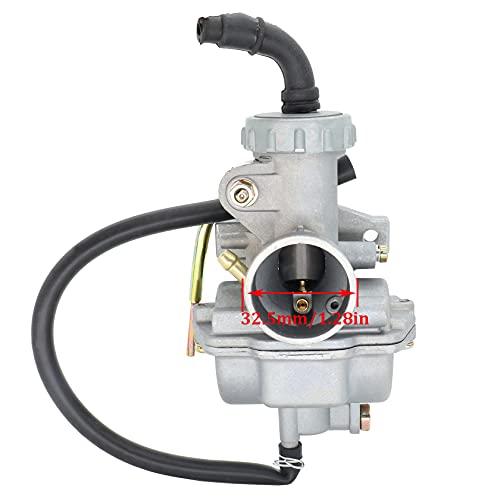 PZ20 Carburetor Replacement for Kazuma Baja 50cc -125cc TaoTao 110B NST SunL Chinese Quad 4 stroke ATV 4 wheeler Go kart Dirt Bike CRF50F XL75 CRF80F XR50R with 35MM Air Filter +Inlet Pipe Manifold - Thumbnail 3