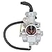 PZ20 Carburetor Replacement for Kazuma Baja 50cc -125cc TaoTao 110B NST SunL Chinese Quad 4 stroke ATV 4 wheeler Go kart Dirt Bike CRF50F XL75 CRF80F XR50R with 35MM Air Filter +Inlet Pipe Manifold