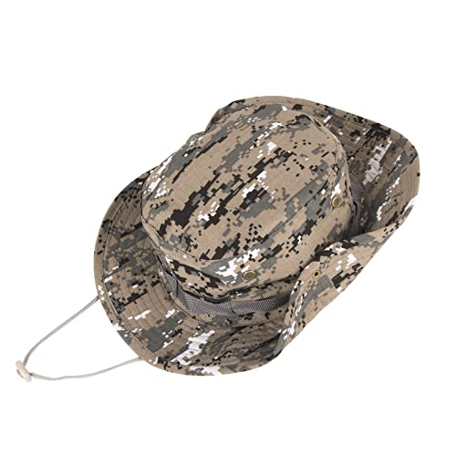 Image of Sun Hats for Men Women Bucket Hat UPF 50+ Boonie Hat Foldable UV Protection Hiking Beach Fishing Summer Safari