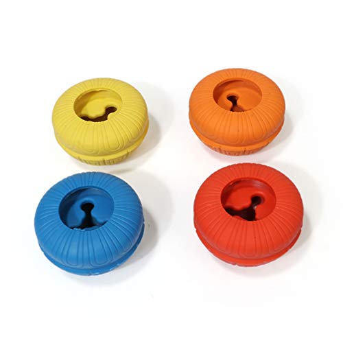 POPETPOP Pet Cão Bola Bola Bola Cão Tratar De Distribuição De Alimentos Alimentador Lento Vazamento