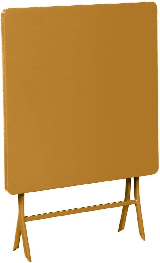 Greensboro Square Folding Garden Table Ochre