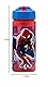 Stor SPORT-VIERKANTFLASCHE 530 ML | SPIDERMAN ARACHNID GRID, Bunt, Dunkelrot