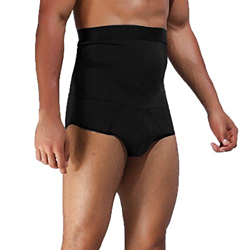 Bragas moldeadoras de cintura alta para hombre con tejido transpirable reductor