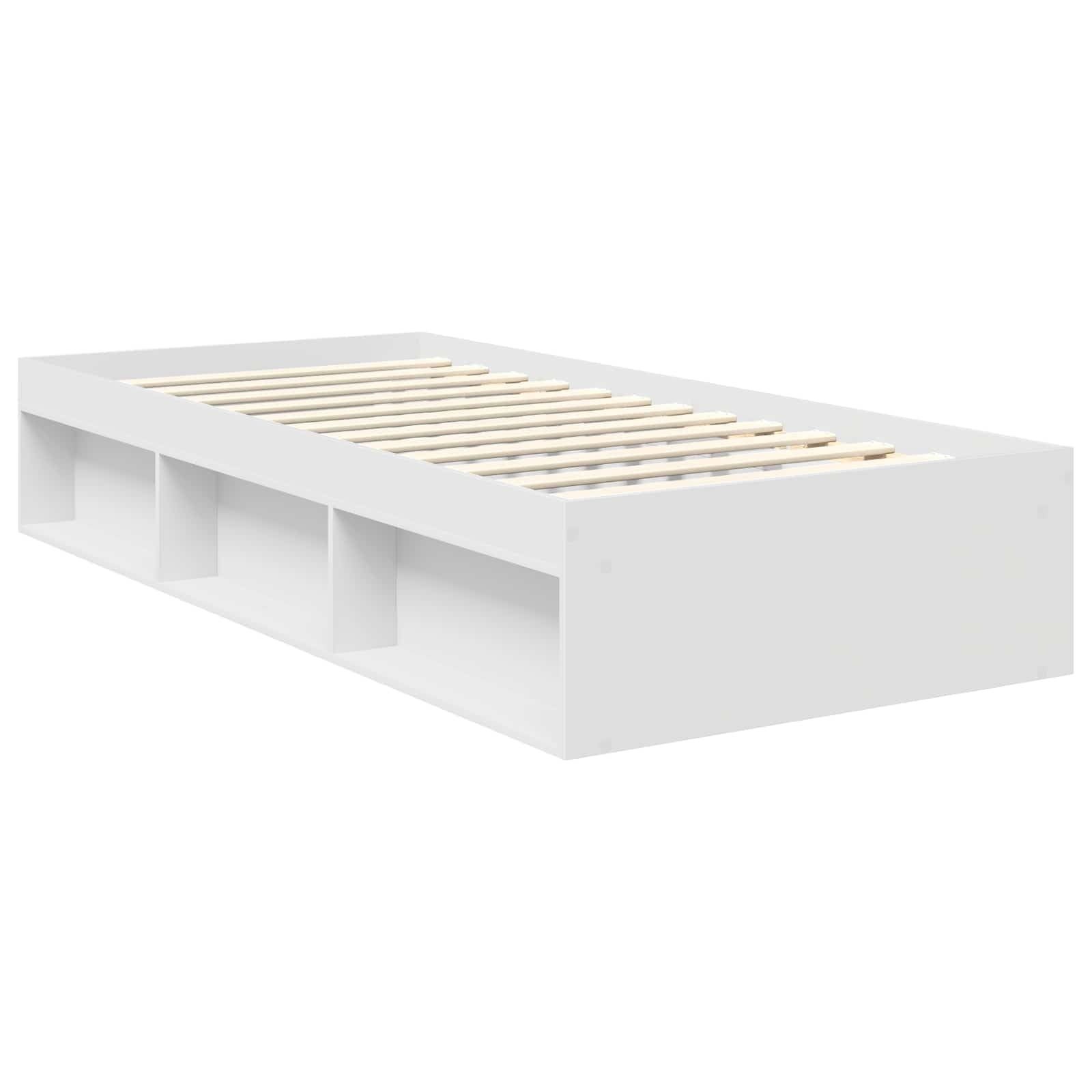 vidaXL Estructura de Cama 90 x 200 cm Madera de Pino Macizo