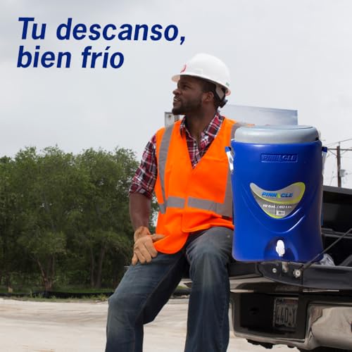Miniatura 7 de Pinnacle Bidones Para Agua Bidon Agua Con Grifo Y Dispensador De Agua Ultra Resistente, Con Aislante Pu Ideal Para Eventos Deportivos Y Competiciones 40 Litros
