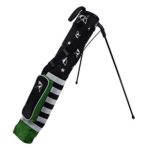 アーノルド・パーマー スタンド式 クラブケース APCC-04SJ ボーダー柄【セルフスタンド】 (ブラック) 2枚目