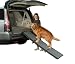 Pet Gear Tri-Fold Ramp 71 Inch Long Extra Wide Portable Pet Ramp for Dogs/Cats up to 200lbs, Patented Compact/Easy Fold with Safety Tether