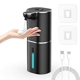 Seifenspender Automatisch, Gcstnn 380ml Elektrischer Schaumseifenspender mit Sensor, Wandmontage...