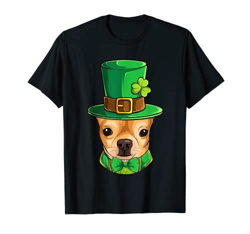 Leprechaun St Patricks Day - Camisa divertida para perro Camiseta